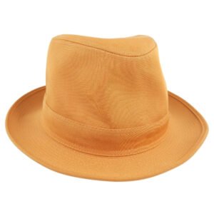 HERMES hat Cotton, Linen Orange mens(Unisex) 58 Used | AlmaBagz