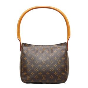 Louis Vuitton Monogram Loo MM Shoulder Bag M51146 Brown PVC Leather  Louis Vuitton | AlmaBagz