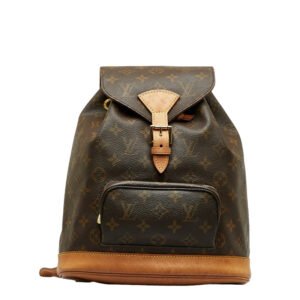 Louis Vuitton Monogram Monsouris MM Backpack M51136 Brown | AlmaBagz