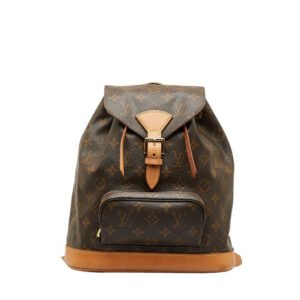 Louis Vuitton Monogram Monsouris MM Backpack M51136 Brown | AlmaBagz