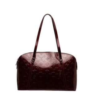 Louis Vuitton Monogram Verni Avalon Zip Shoulder Bag M91745 Rouge | AlmaBagz