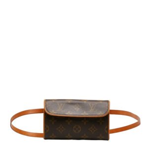 Louis Vuitton Monogram Pochette Florentine S Belt Bag M51855 Brown | AlmaBagz