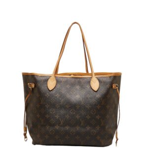 Louis Vuitton Monogram Neverfull MM Shoulder-Bag Tote Bag M40156 Brown PVC Leather  Louis Vuitton | AlmaBagz