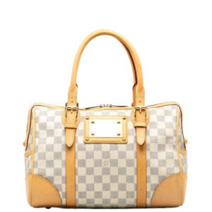 Louis Vuitton Damier Azur Berkeley Boston Bag N52001 White | AlmaBagz