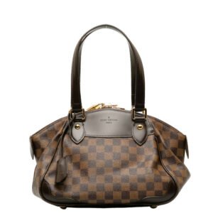 Louis Vuitton Damier Verona PM Handbag N41117 Brown | AlmaBagz