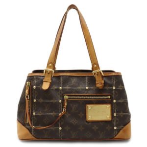 Louis Vuitton Monogram Rivet Shoulder Bag M40140 | AlmaBagz