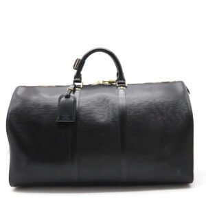 Louis Vuitton Epi Keepall Black M42962 | AlmaBagz