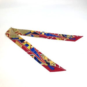 HERMES scarf silk multicolor Overall handle Women Used | AlmaBagz