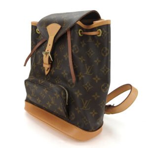 LOUIS VUITTON Backpack M51136 Monogram Brown MontsourisMM | AlmaBagz