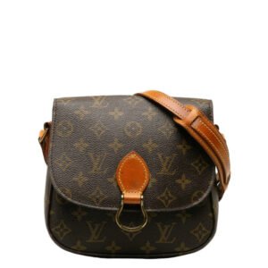 Louis Vuitton Monogram Saint-Cloud MM Shoulder Bag M51243 Brown | AlmaBagz