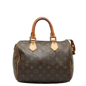 Louis Vuitton Monogram Speedy 25 Handbag Mini Boston Bag M41109 | AlmaBagz