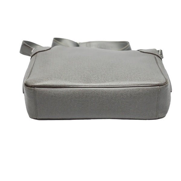 LOUIS VUITTON Shoulder Bag M32623 Taiga Leather gray Men's men's Taiga Roman MM mens Used | AlmaBagz - Image 7