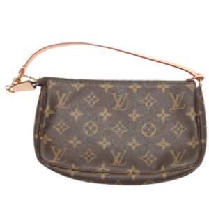 LOUIS VUITTON Pouch M40712 Monogram canvas Brown Pochette Monogram Accessoires Women Used | AlmaBagz