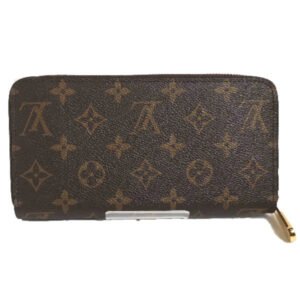 LOUIS VUITTON Long Wallet Purse M42616 Monogram canvas Brown Long Wallet Purse Monogram Zippy wallet unisex(Unisex) Used | AlmaBagz