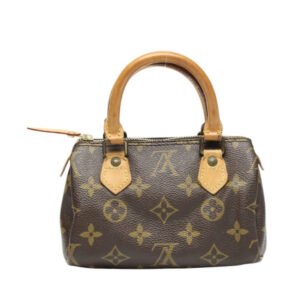 LOUIS VUITTON Other bag M41534 leather Brown Monogram Mini speedy | AlmaBagz