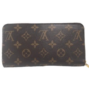 LOUIS VUITTON Long Wallet Purse M41895 Monogram canvas Fuchsia Zip Around Monogram Zippy wallet unisex(Unisex) Used | AlmaBagz