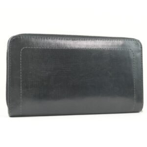 Louis Vuitton Black Leather Zippy organizer wallet accessories | AlmaBagz
