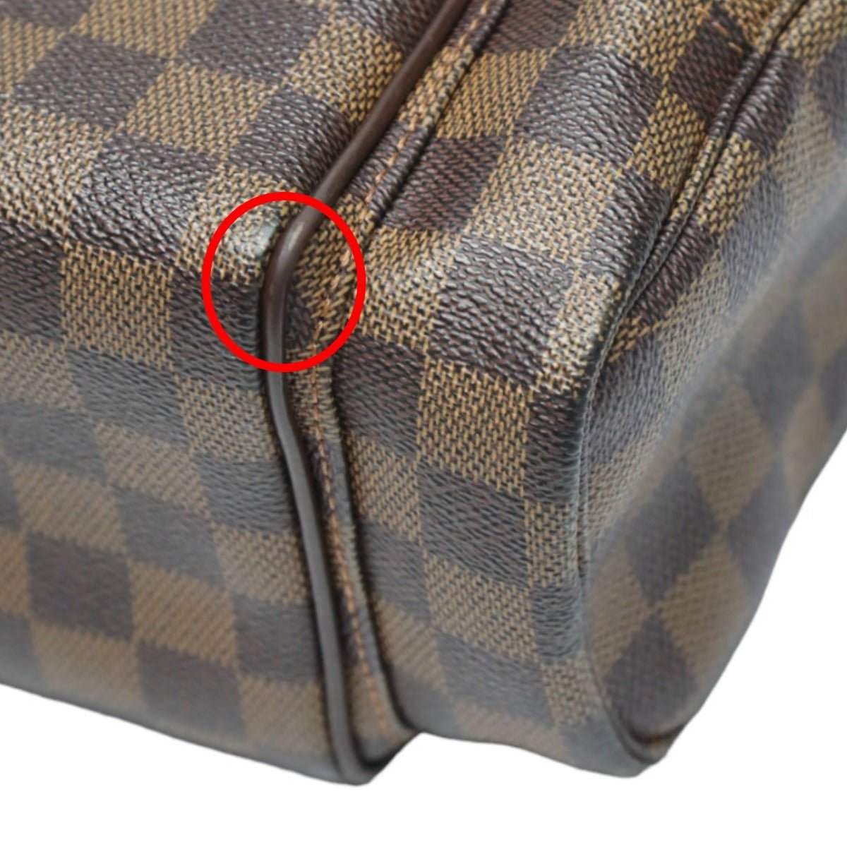 LOUIS VUITTON Shoulder Bag Damier canvas Brown Damier Reporter Melville | AlmaBagz - Image 8