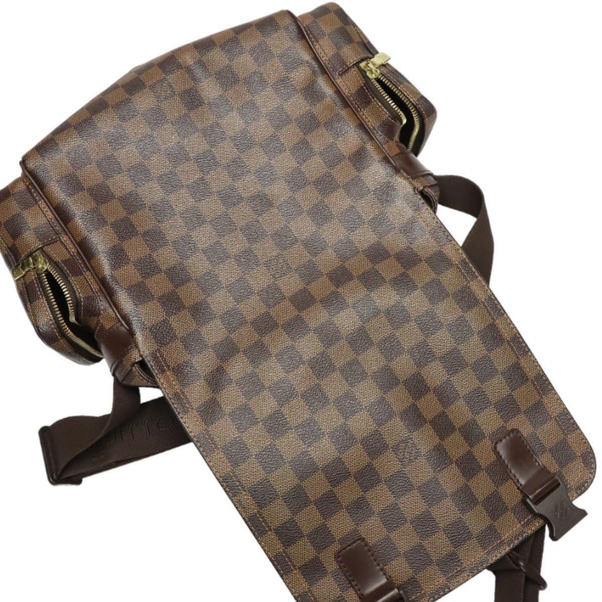 LOUIS VUITTON Shoulder Bag Damier canvas Brown Damier Reporter Melville | AlmaBagz - Image 10