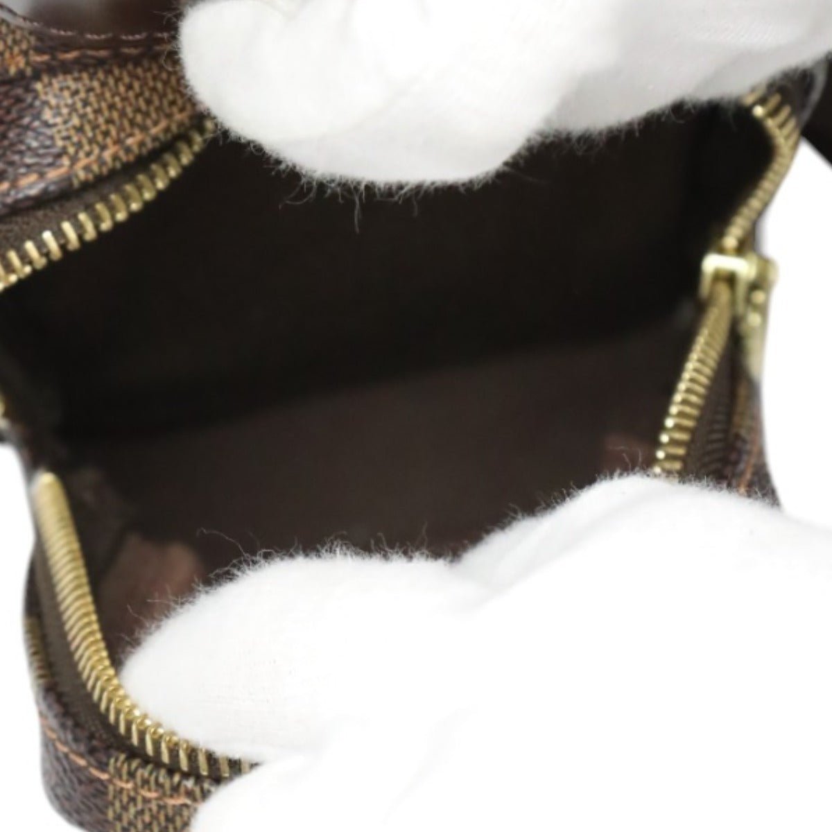 LOUIS VUITTON Shoulder Bag Damier canvas Brown Damier Reporter Melville | AlmaBagz - Image 15