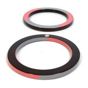 HERMES Bangle Wood, Lacquer Brown x Pink x Gray Accessories Bracelets Serie Wood Crudsell Women Used | AlmaBagz