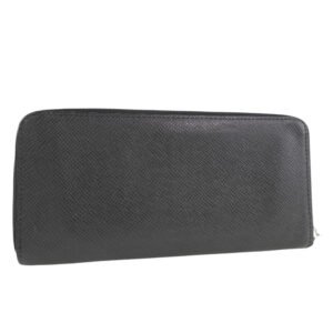 Louis Vuitton Black Leather Zippy Wallet Vertical wallet accessories | AlmaBagz
