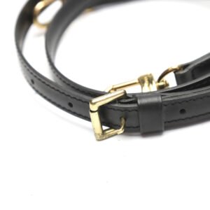 LOUIS VUITTON Shoulder strap J00272 leather Noir Epi leather | AlmaBagz