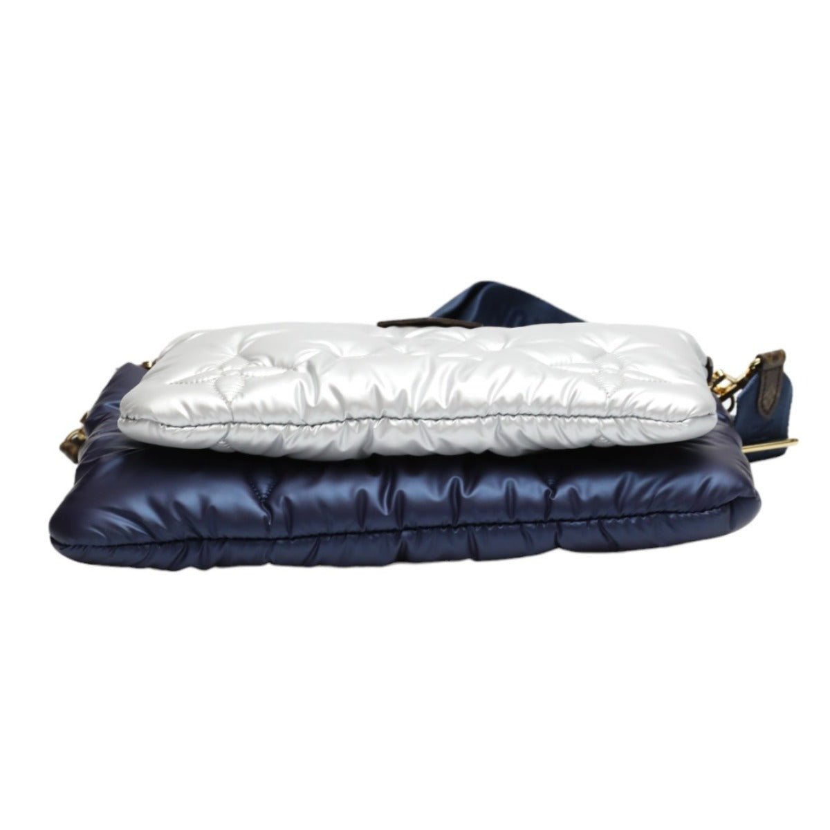 LOUIS VUITTON Shoulder Bag M21057 Monogram canvas Recycled nylon Navy/Silver Bags and pouches Monogram Maximulti Pochette Accessory Women Used | AlmaBagz - Image 5