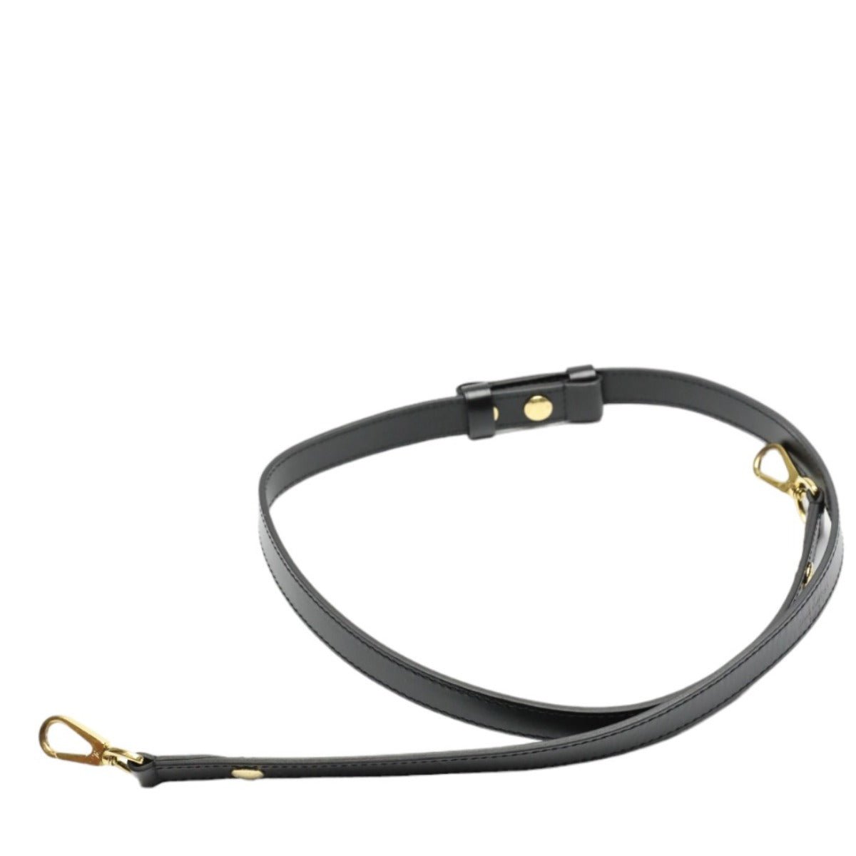 LOUIS VUITTON Shoulder Bag M55821 Calf leather Noir Chain LV Lock Dauphine MM Women Used | AlmaBagz - Image 26