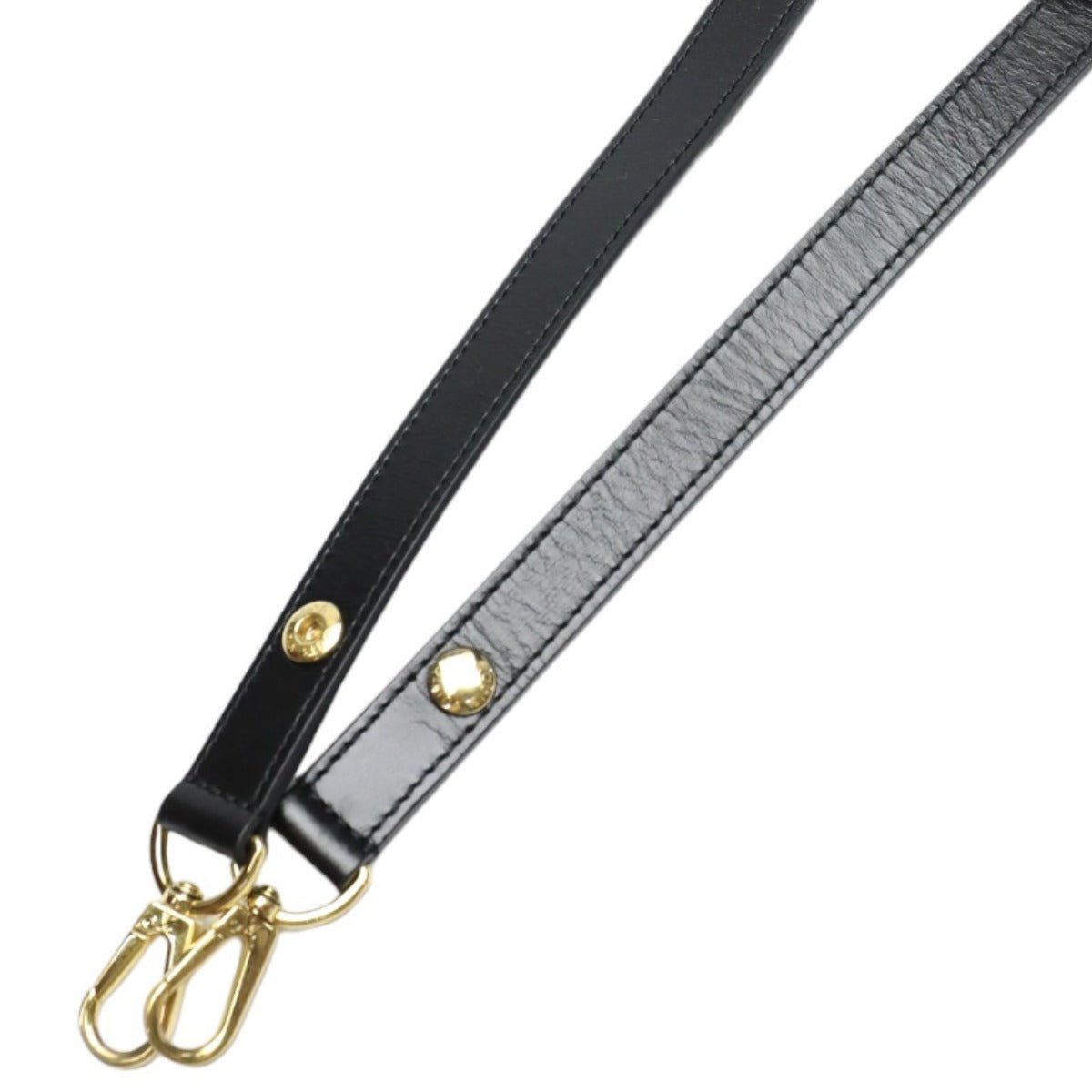 LOUIS VUITTON Shoulder Bag M55821 Calf leather Noir Chain LV Lock Dauphine MM Women Used | AlmaBagz - Image 27