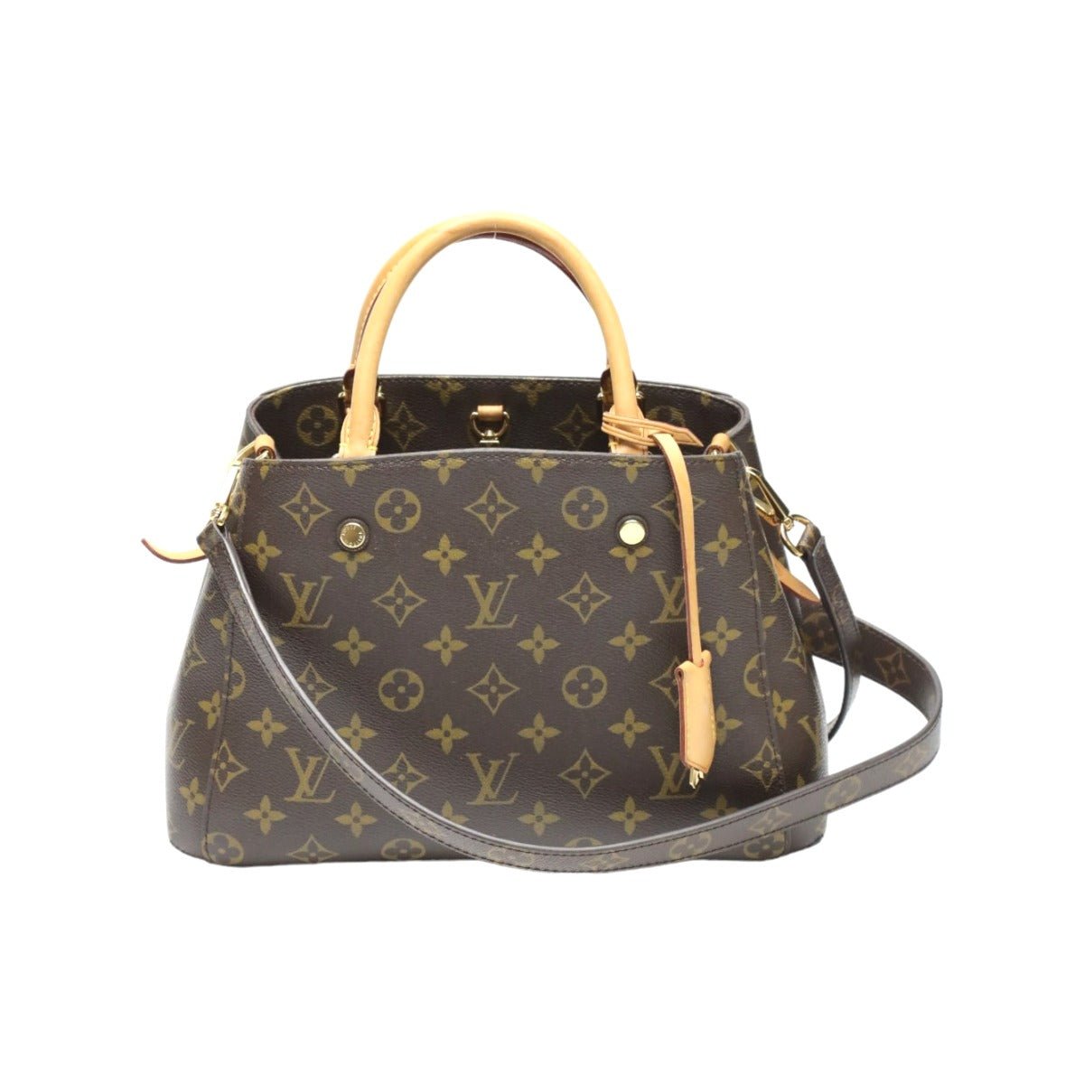 LOUIS VUITTON Shoulder Bag M41055 Monogram canvas Brown Monogram Montaigne BB | AlmaBagz - Image 23