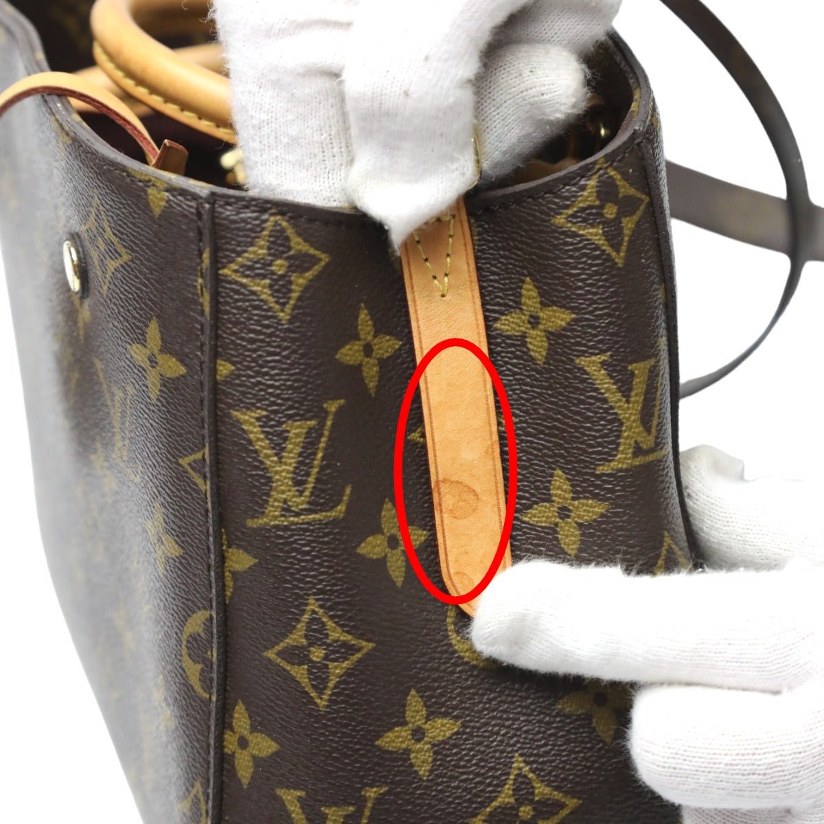 LOUIS VUITTON Shoulder Bag M41055 Monogram canvas Brown Monogram Montaigne BB | AlmaBagz - Image 10