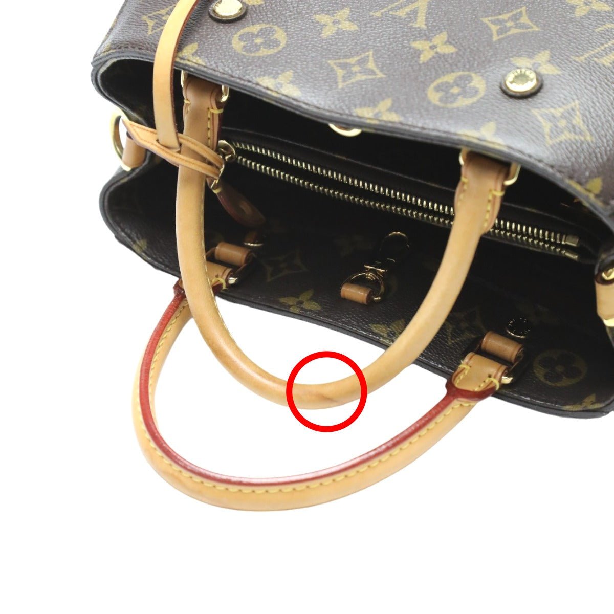 LOUIS VUITTON Shoulder Bag M41055 Monogram canvas Brown Monogram Montaigne BB | AlmaBagz - Image 12