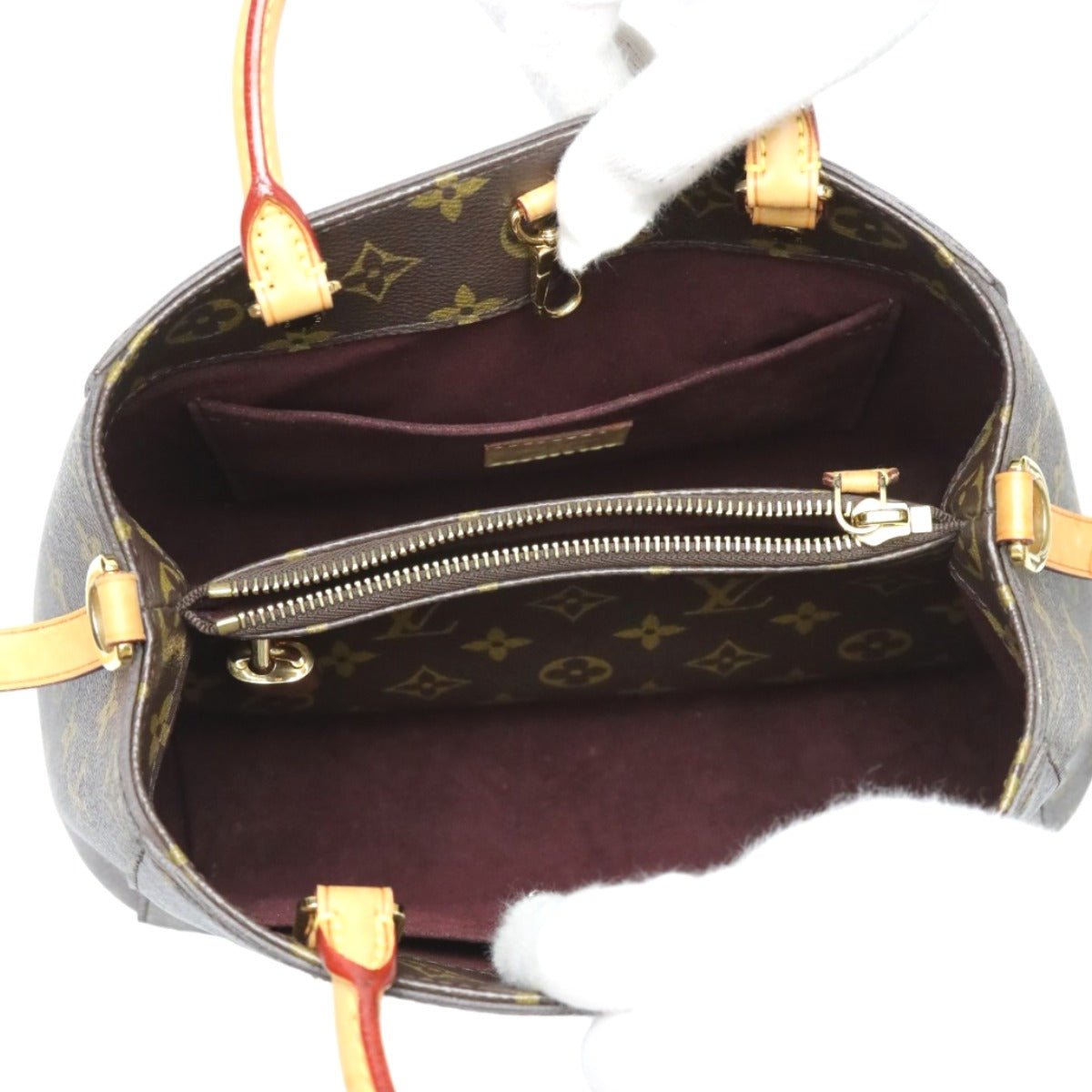 LOUIS VUITTON Shoulder Bag M41055 Monogram canvas Brown Monogram Montaigne BB | AlmaBagz - Image 15
