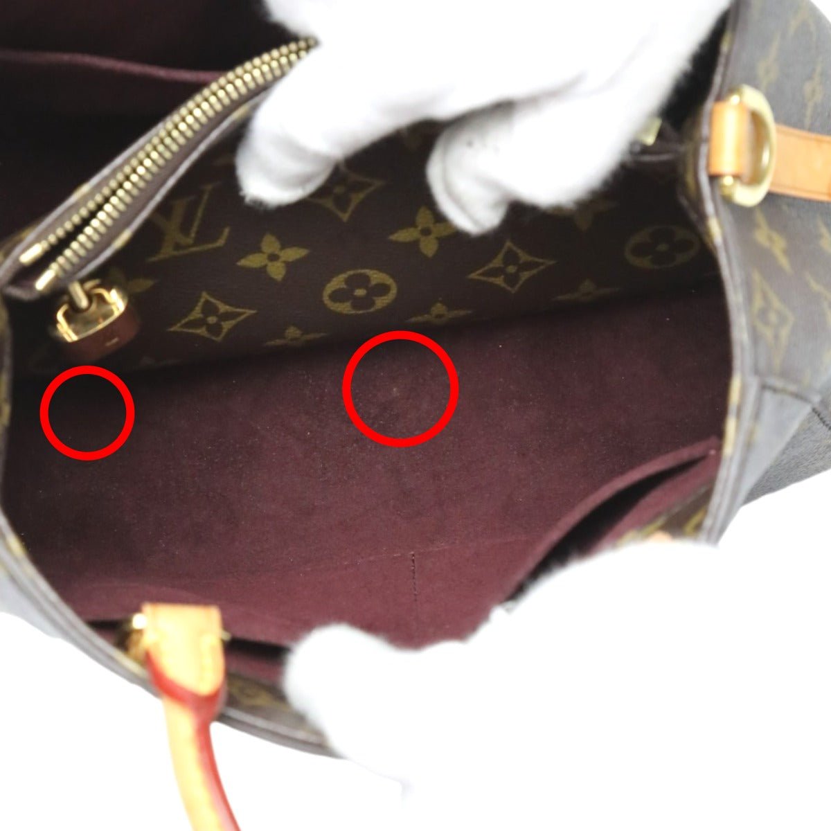 LOUIS VUITTON Shoulder Bag M41055 Monogram canvas Brown Monogram Montaigne BB | AlmaBagz - Image 16