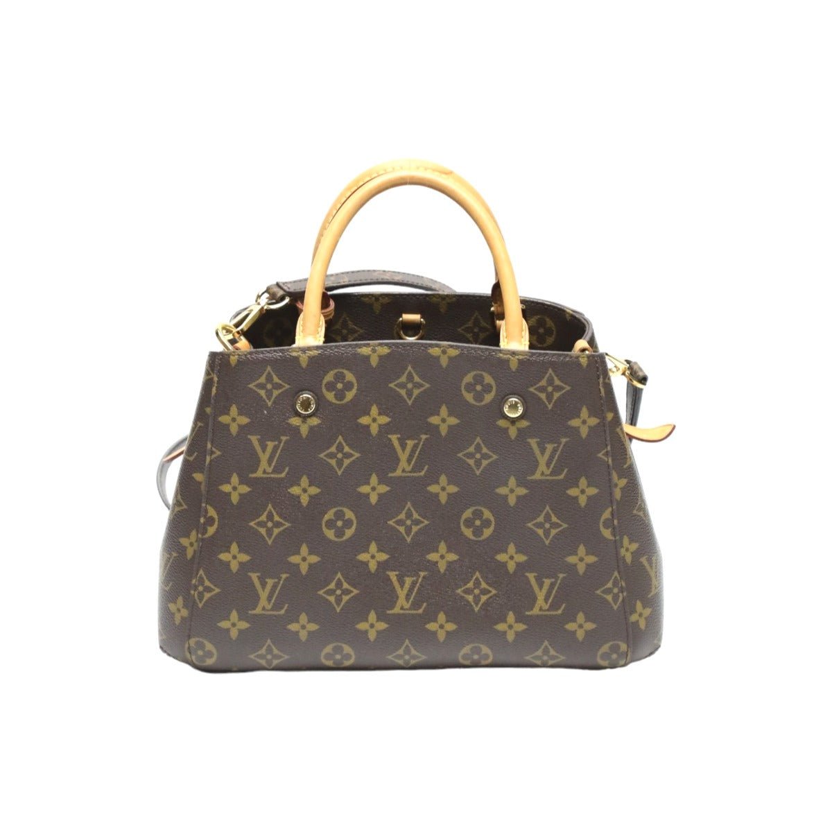 LOUIS VUITTON Shoulder Bag M41055 Monogram canvas Brown Monogram Montaigne BB | AlmaBagz