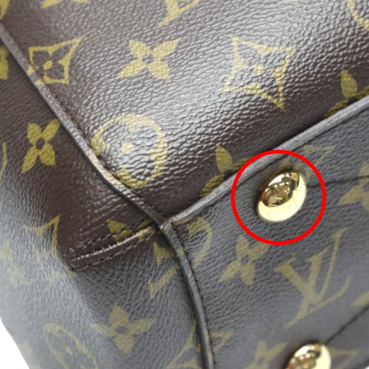 LOUIS VUITTON Shoulder Bag M41055 Monogram canvas Brown Monogram Montaigne BB | AlmaBagz - Image 7