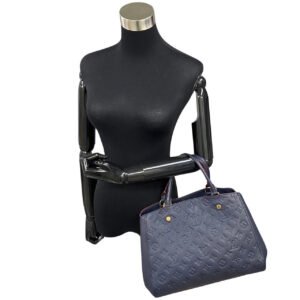 LOUIS VUITTON Shoulder Bag Monogram Ann Platt Navy Monogram Ann Platt Montaigne MM | AlmaBagz