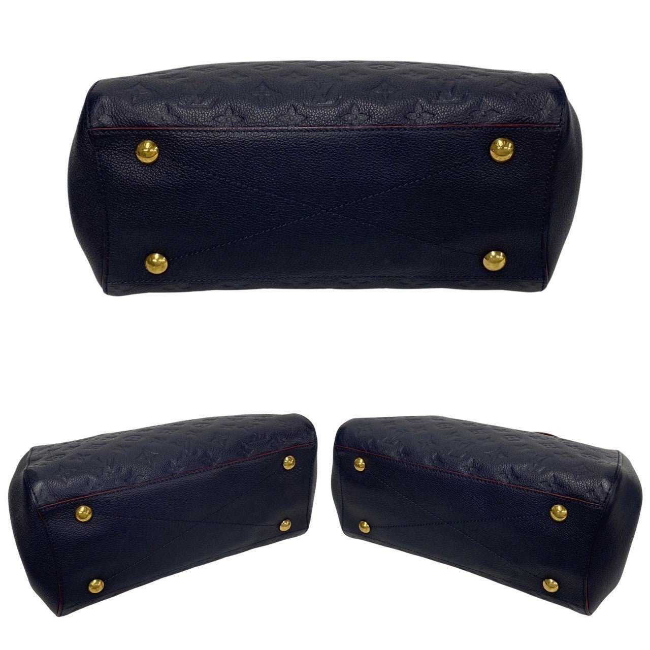 LOUIS VUITTON Shoulder Bag Monogram Ann Platt Navy Monogram Ann Platt Montaigne MM | AlmaBagz - Image 7