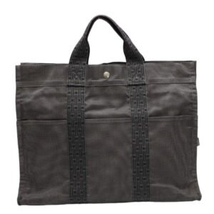HERMES Tote Bag canvas gray Tote Bag Fool ToeMM Her Line mens(Unisex) Used | AlmaBagz