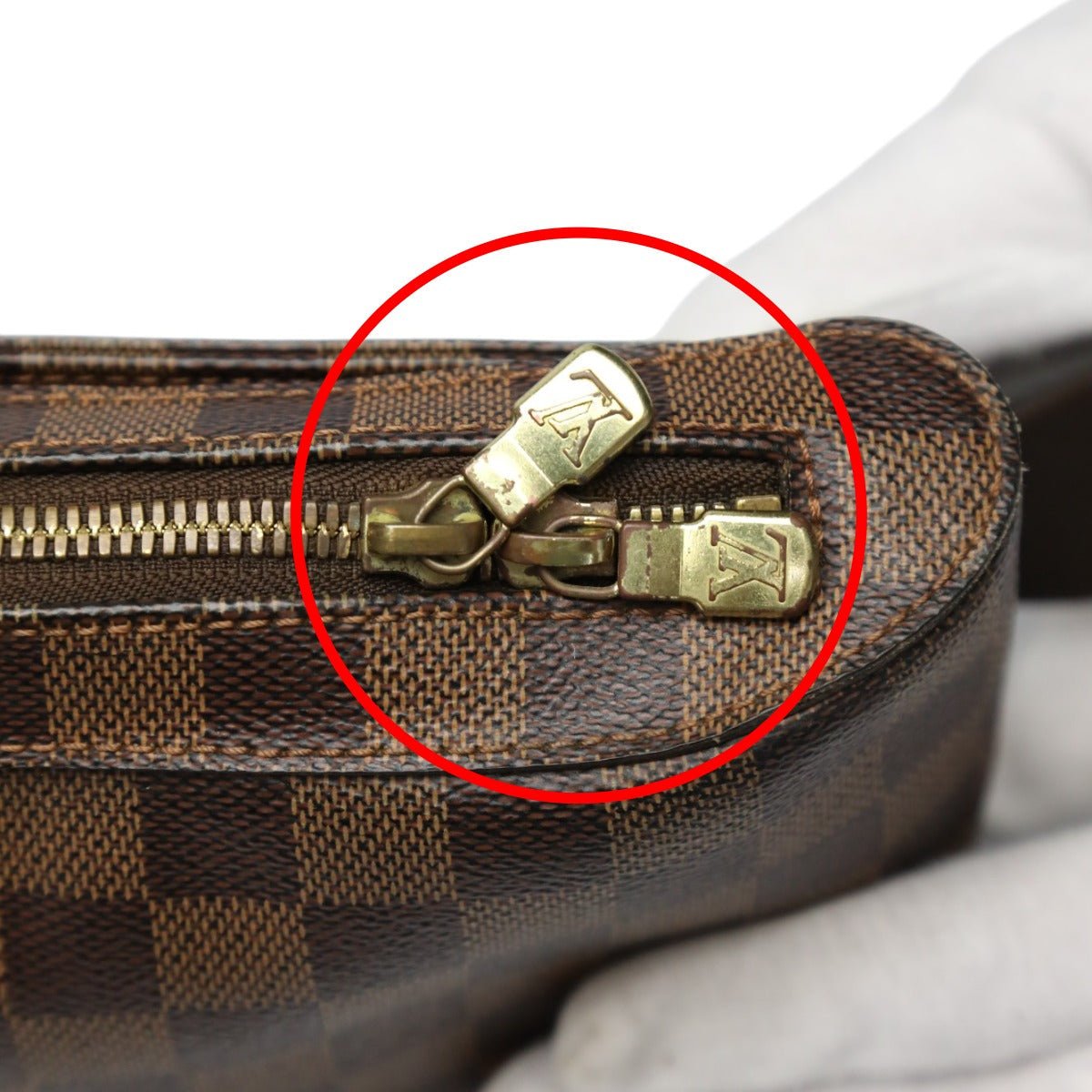 LOUIS VUITTON Sling bag N51994 Damier canvas Ebene Damier Geronimos | AlmaBagz - Image 8