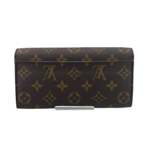 LOUIS VUITTON Long Wallet Purse M60531 Monogram canvas Brown Wallet Monogram Portefeuille Sara unisex(Unisex) Used | AlmaBagz