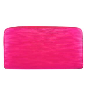LOUIS VUITTON Long Wallet Purse M82050 Epi Leather Rose Epi Zippy wallet | AlmaBagz