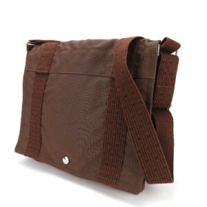 HERMES Shoulder Bag canvas Brown Her Line Bassus PM unisex(Unisex) Used | AlmaBagz