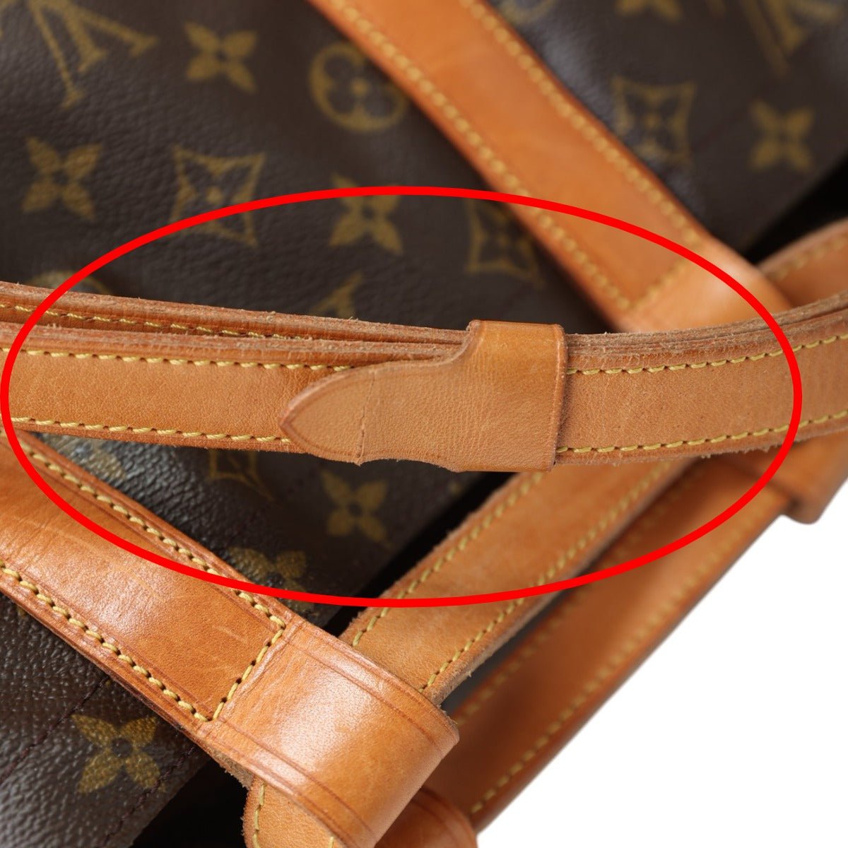 LOUIS VUITTON Shoulder Bag M42244 Monogram canvas, leather Brown Monogram Randonnee GM | AlmaBagz - Image 13
