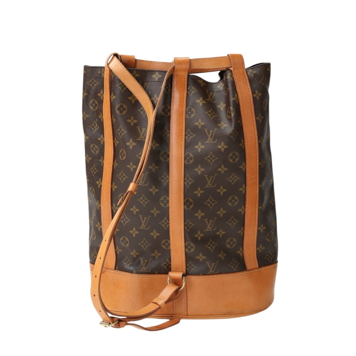 LOUIS VUITTON Shoulder Bag M42244 Monogram canvas, leather Brown Monogram Randonnee GM | AlmaBagz