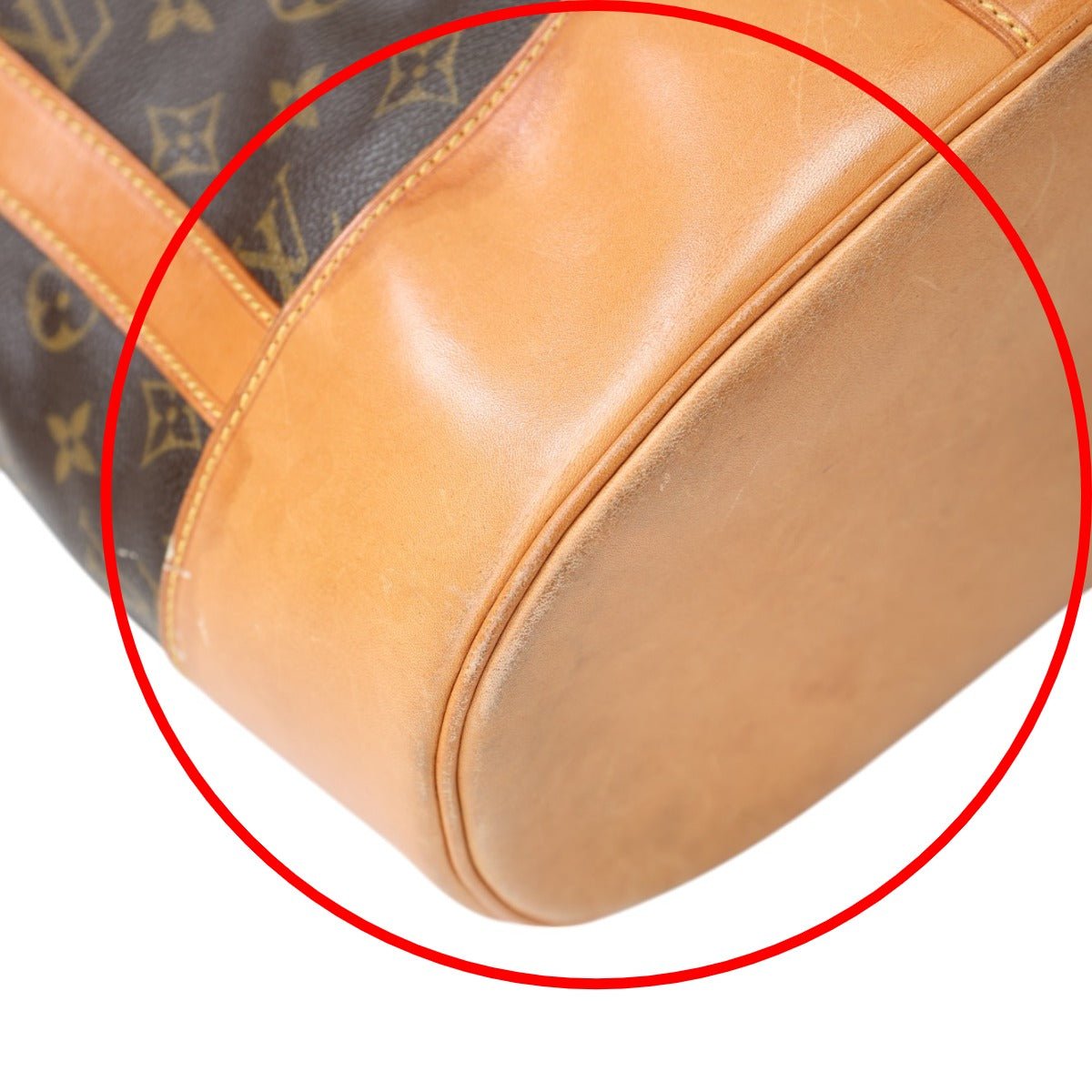 LOUIS VUITTON Shoulder Bag M42244 Monogram canvas, leather Brown Monogram Randonnee GM | AlmaBagz - Image 5