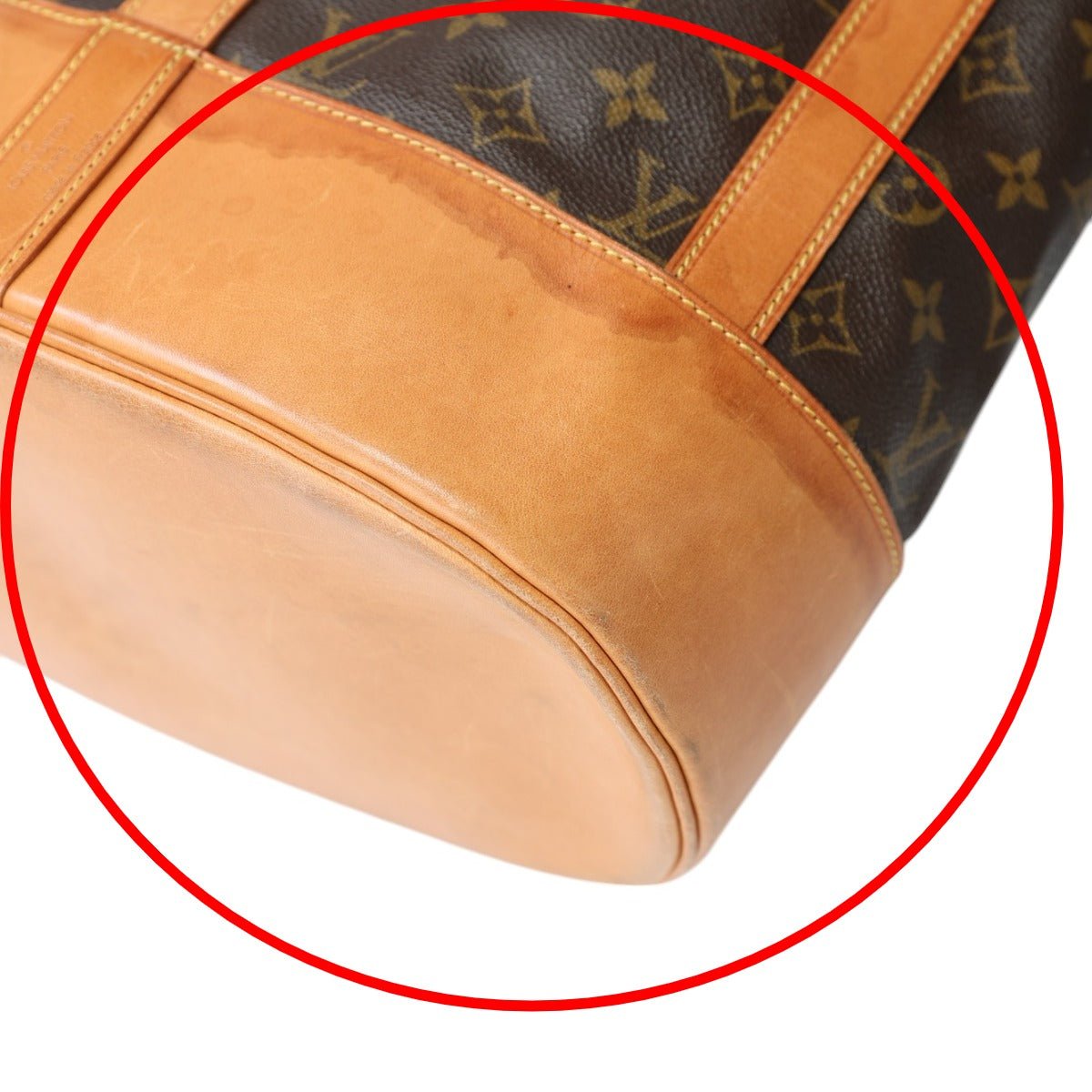 LOUIS VUITTON Shoulder Bag M42244 Monogram canvas, leather Brown Monogram Randonnee GM | AlmaBagz - Image 6