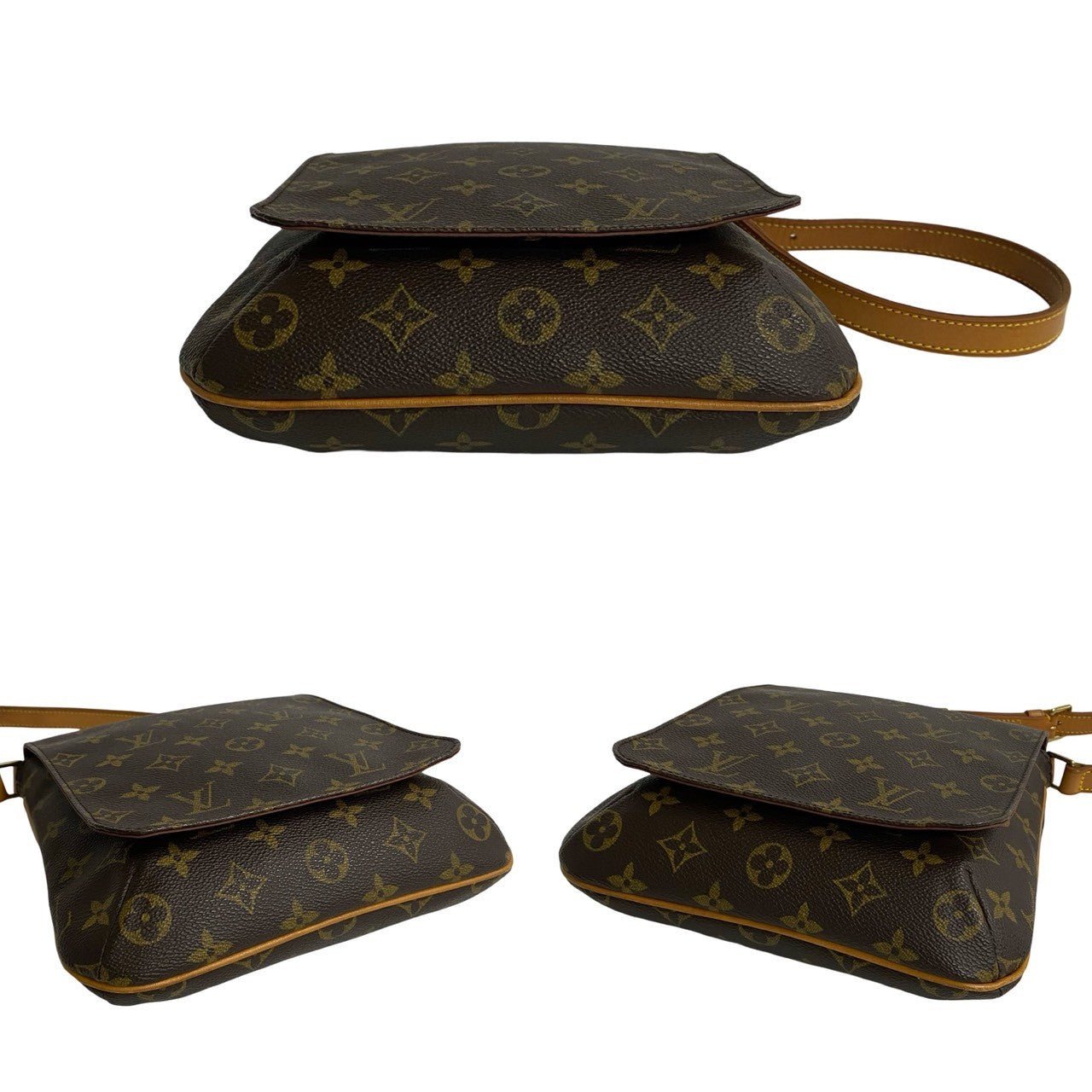 LOUIS VUITTON Shoulder Bag leather Brown Monogram Musette Salsa | AlmaBagz - Image 6