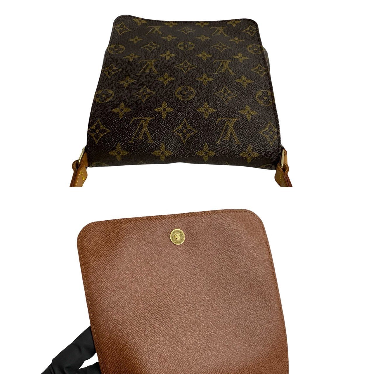 LOUIS VUITTON Shoulder Bag leather Brown Monogram Musette Salsa | AlmaBagz - Image 8